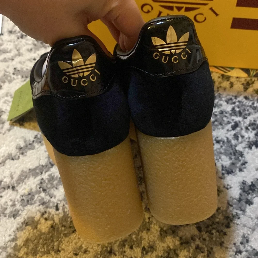 Gucci x Adidas Wedge Gazelle Sneaker - Picture 5 of 16